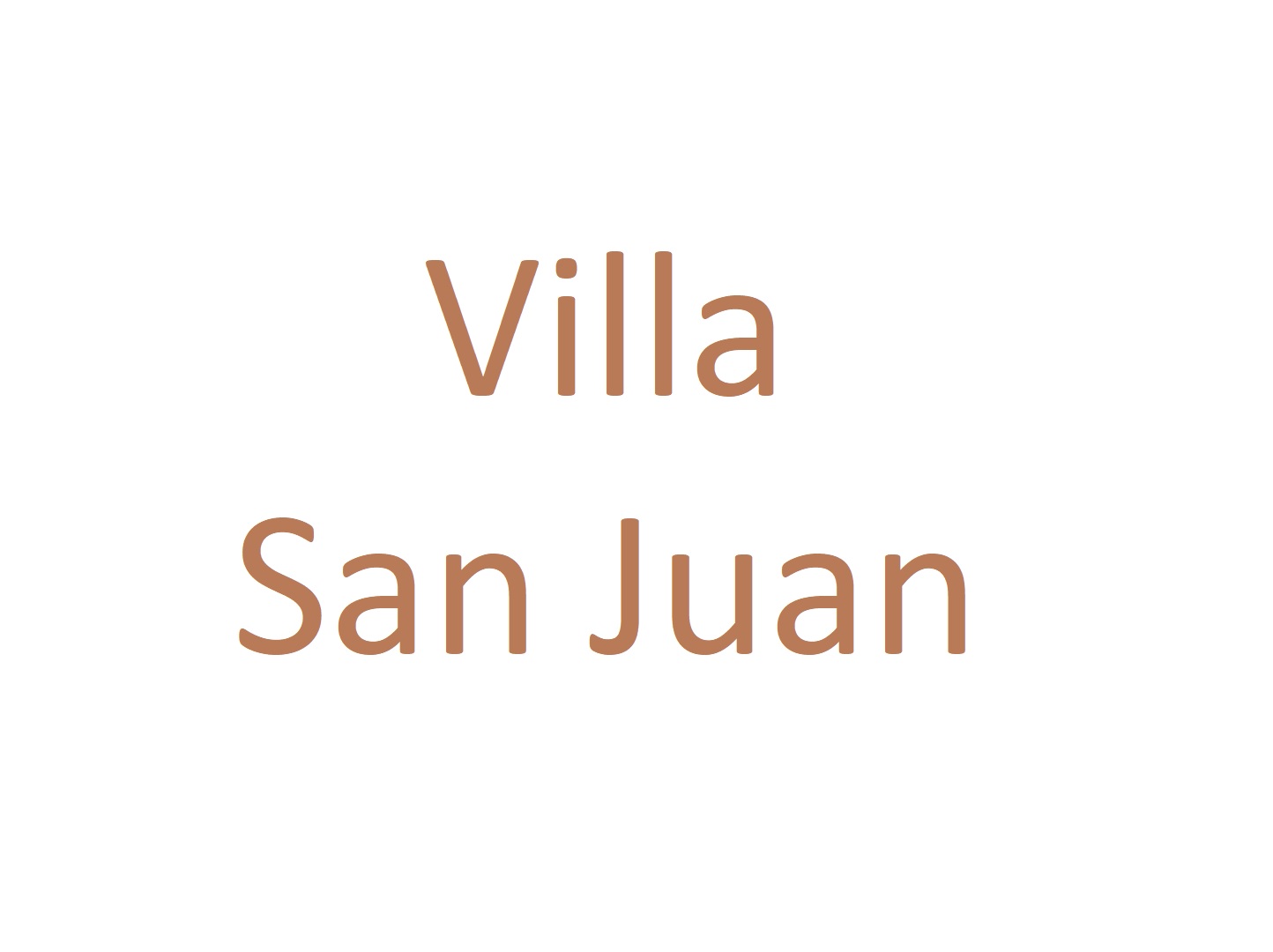 Villa San Juan